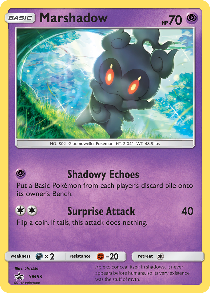 Marshadow – SM Black Star Promos SM93 Pokémon card