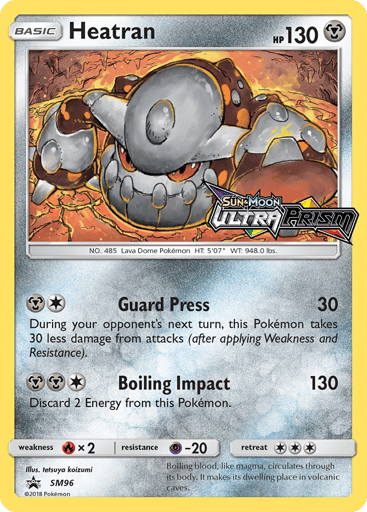 Heatran - SM Black Star Promos SM96