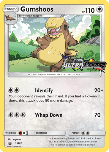 Gumshoos - SM Black Star Promos SM97
