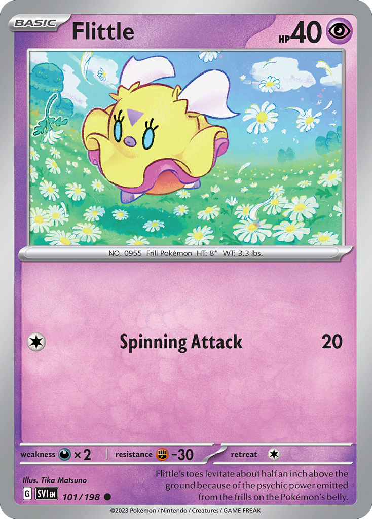 Flittle – Scarlet & Violet 101/198 Pokémon card