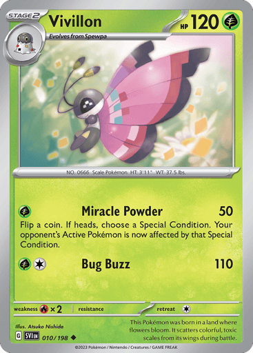Vivillon - Scarlet & Violet 10