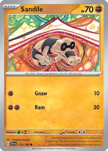 Sandile - Scarlet & Violet 115