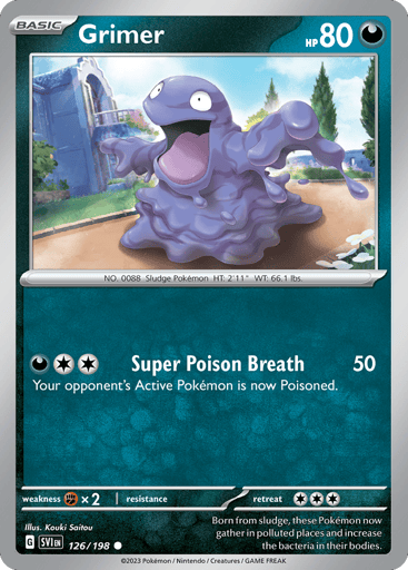 Grimer - Scarlet & Violet 126