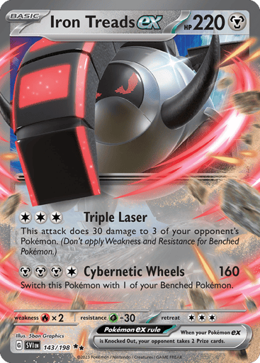 Iron Treads ex - Scarlet & Violet 143