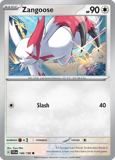 Zangoose - Scarlet & Violet 146