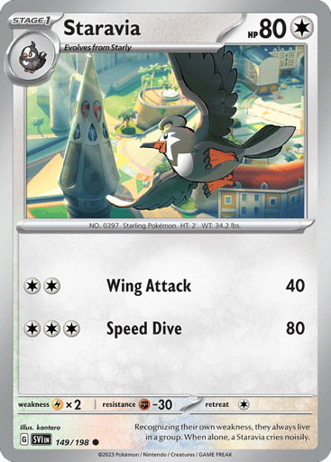 Staravia - Scarlet & Violet 149