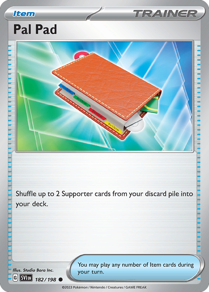 Pal Pad – Scarlet & Violet 182/198 Pokémon card