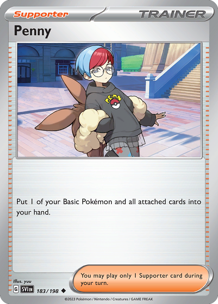 Penny – Scarlet & Violet 183/198 Pokémon card