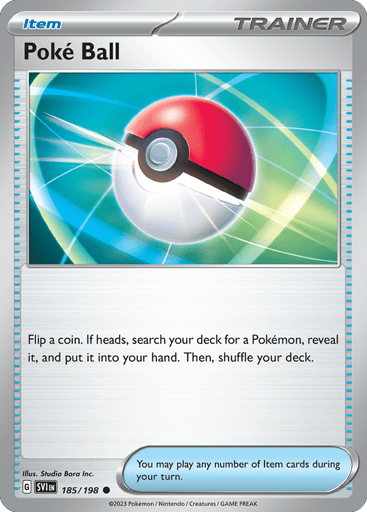 Poké Ball - Scarlet & Violet 185