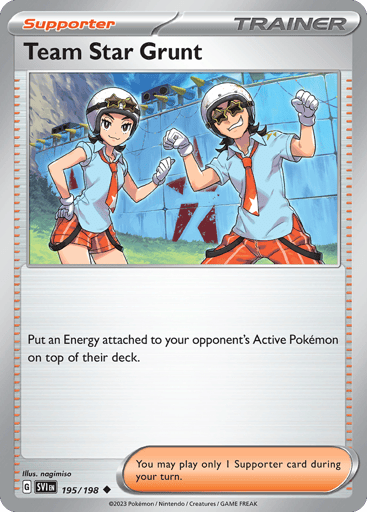 Team Star Grunt - Scarlet & Violet 195