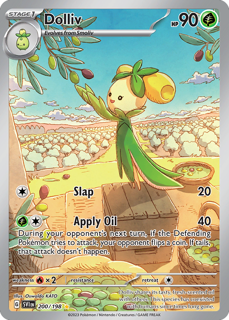 Dolliv – Scarlet & Violet 200/198 Pokémon card