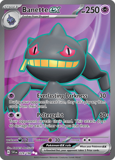 Banette ex - Scarlet & Violet 229