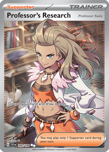 Professor's Research (Professor Sada) - Scarlet & Violet 240