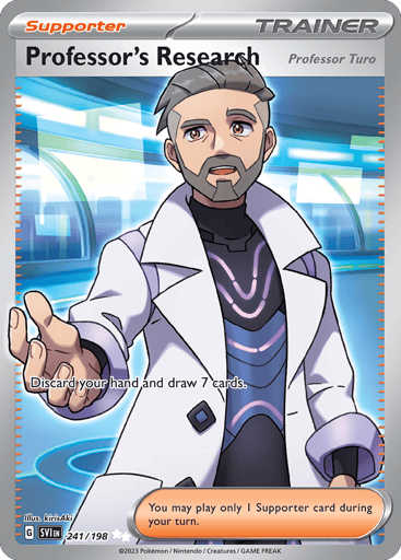Professor's Research (Professor Turo) - Scarlet & Violet 241