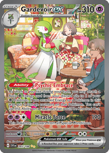 Gardevoir ex - Scarlet & Violet 245