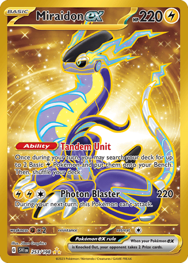 Miraidon ex - Scarlet & Violet 253