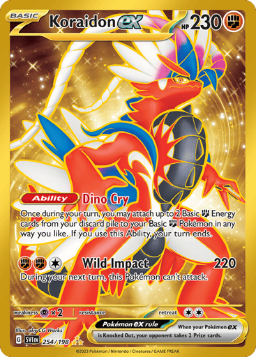 Koraidon ex - Scarlet & Violet 254