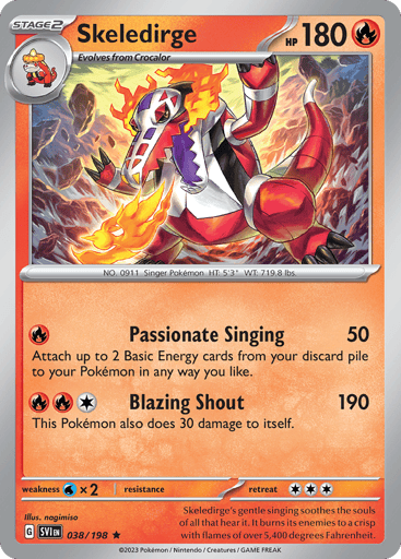 Skeledirge - Scarlet & Violet 38