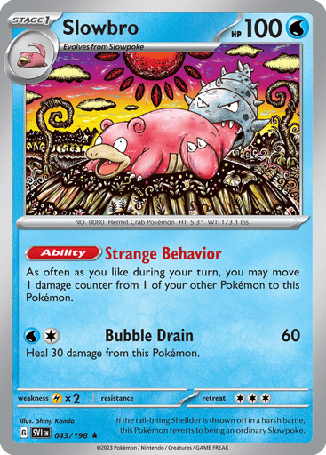Slowbro - Scarlet & Violet 43