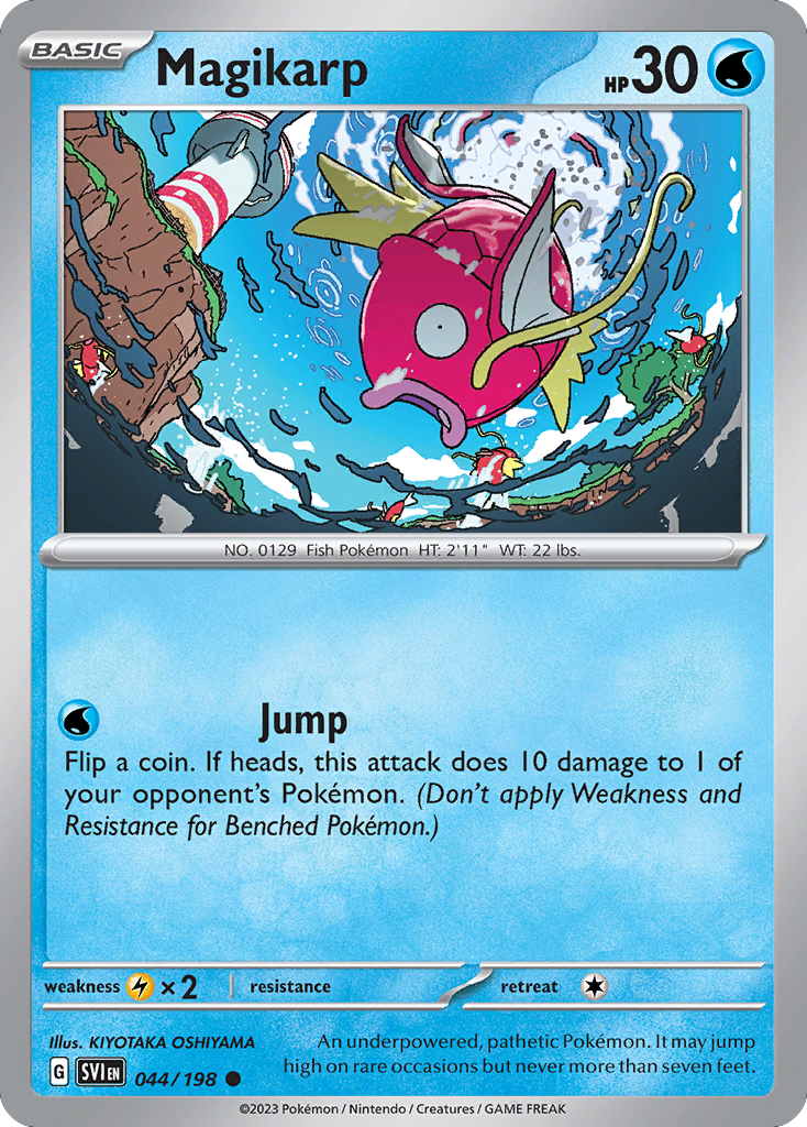 Magikarp – Scarlet & Violet 044/198 Pokémon card