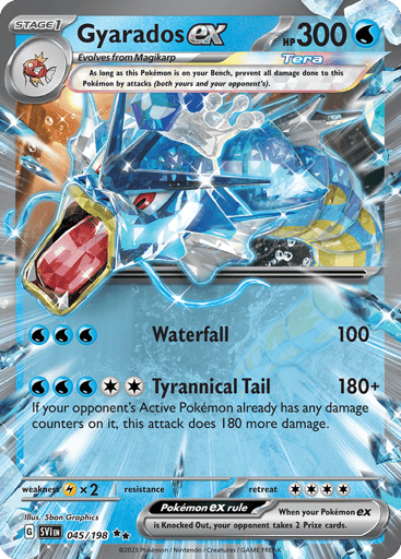 Gyarados ex - Scarlet & Violet 45