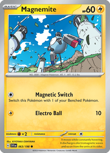 Magnemite - Scarlet & Violet 63