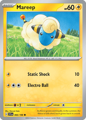 Mareep - Scarlet & Violet 66