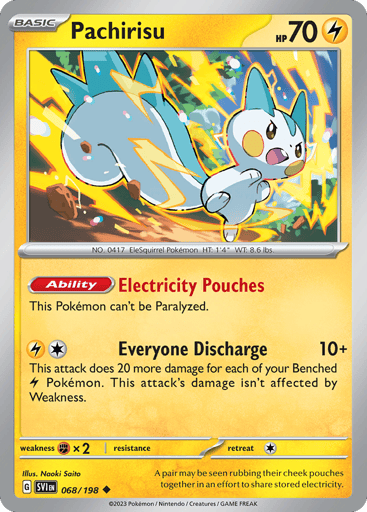 Pachirisu - Scarlet & Violet 68