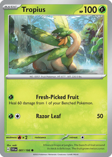 Tropius - Scarlet & Violet 7