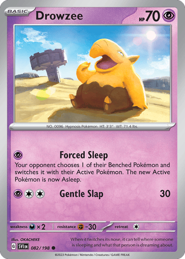 Drowzee - Scarlet & Violet 82