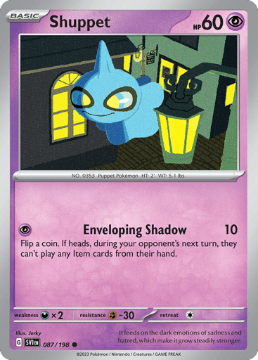 Shuppet - Scarlet & Violet 87