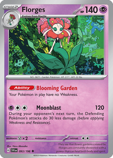 Florges - Scarlet & Violet 93