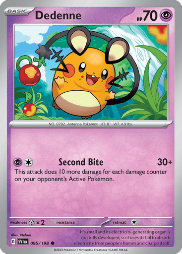 Dedenne - Scarlet & Violet 95