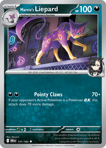 Marnie's Liepard - Destined Rivals 131