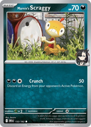Marnie's Scraggy - Destined Rivals 132