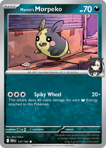 Marnie's Morpeko - Destined Rivals 137