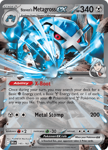 Steven's Metagross ex - Destined Rivals 145