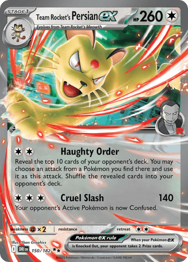 Team Rocket's Persian ex - Destined Rivals 150
