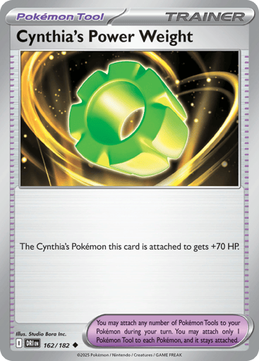 Cynthia's Power Weight - Destined Rivals 162