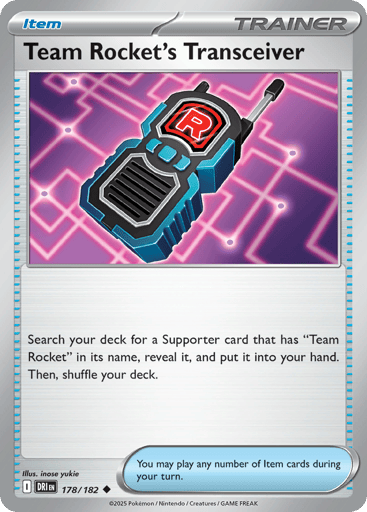 Team Rocket's Transceiver - Destined Rivals 178