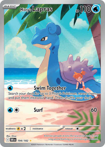Misty's Lapras - Destined Rivals 194