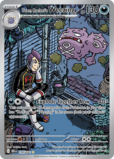 Team Rocket's Weezing - Destined Rivals 199