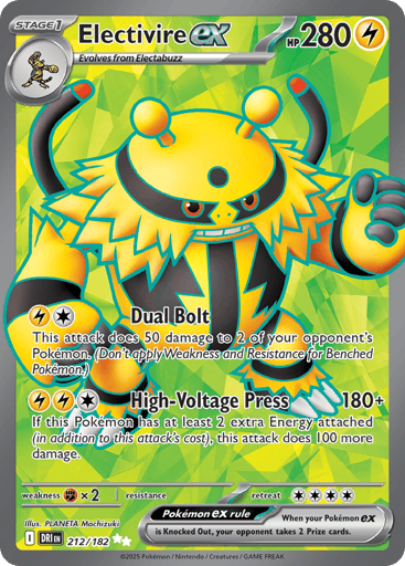 Electivire ex - Destined Rivals 212