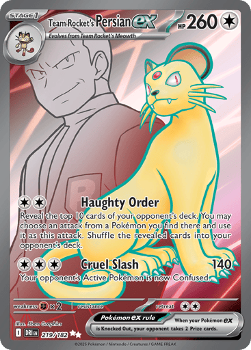 Team Rocket's Persian ex - Destined Rivals 219