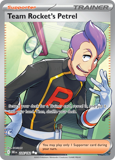 Team Rocket's Petrel - Destined Rivals 226