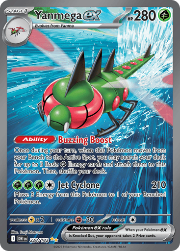 Yanmega ex - Destined Rivals 228