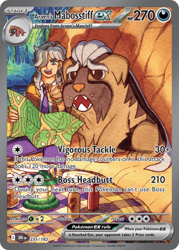 Arven's Mabosstiff ex - Destined Rivals 235