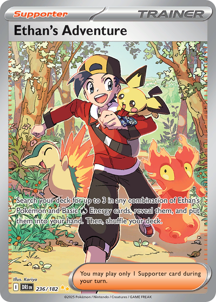 Ethan's Adventure – Destined Rivals 236/182 Pokémon card