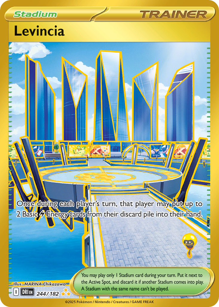 Levincia – Destined Rivals 244/182 Pokémon card