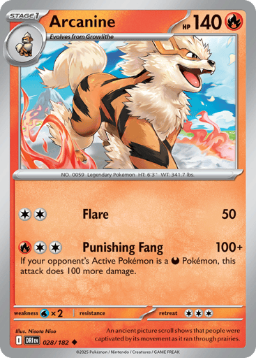 Arcanine - Destined Rivals 28
